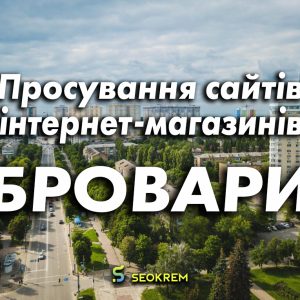 Просування сайтів, інтернет-магазинів та SaaS в Броварах