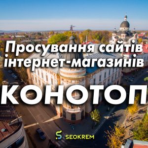 Продвижение сайтов, интернет-магазинов и SaaS в Конотопе