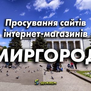 Продвижение сайтов, интернет-магазинов и SaaS в Миргороде